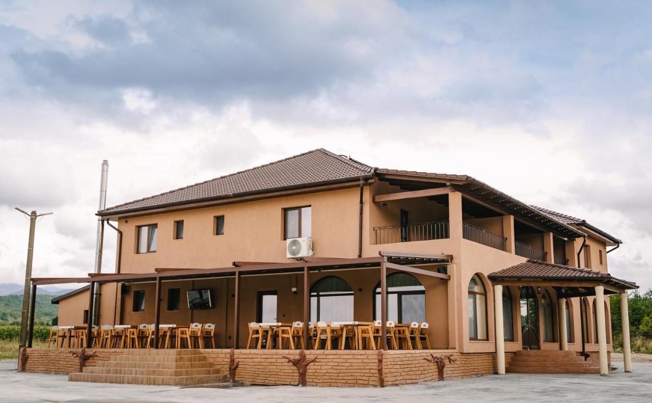 Pensiune-Restaurant Palace Carpinet Exteriör bild